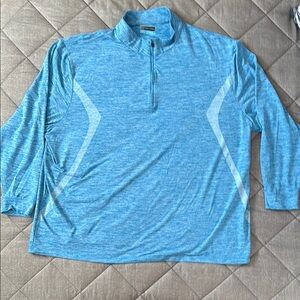 PGA Tour Blue Quarter-Zip Pullover
